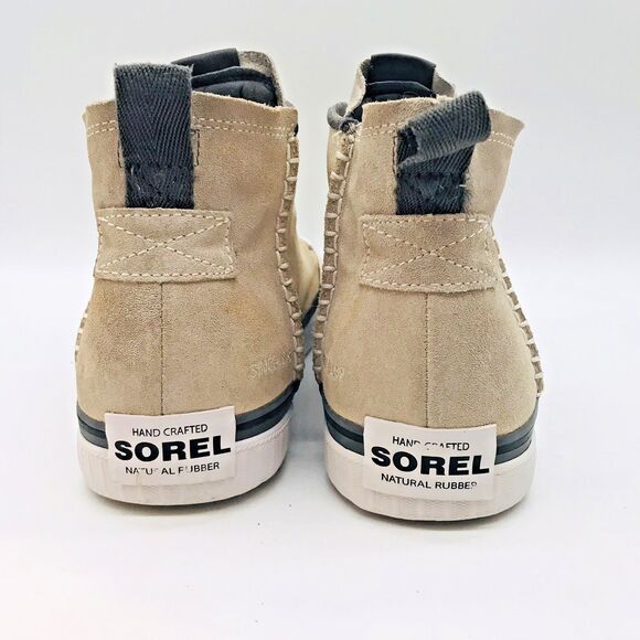 Sorel Sentry Chukka Canvas Rubber Toe Sneaker Men's 12 Lace Up Hi Top Boot Shoes - Picture 4 of 13